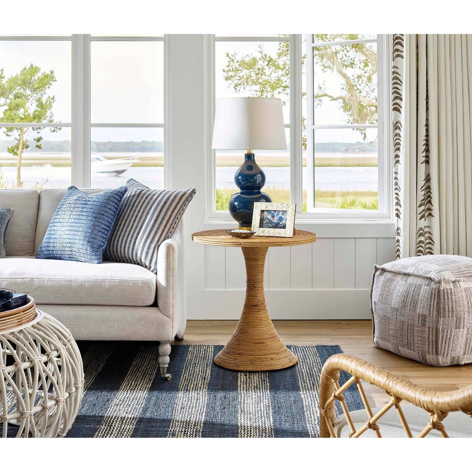 Navy blue living room lamps cheap